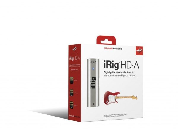 IK Multimedia iRig HD-A Guitar Interface For Android Hot on Sale