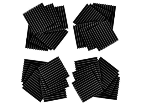 Ultimate Support 2  Wedge-Style Absorption Panel 12 x 12  (24-Pack, Charcoal) Online now