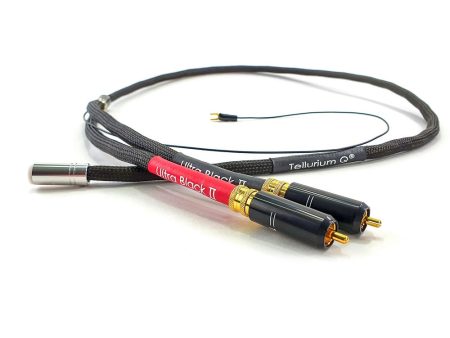 Tellurium Q Ultra Black II DIN-RCA Tone Arm Cable Cheap