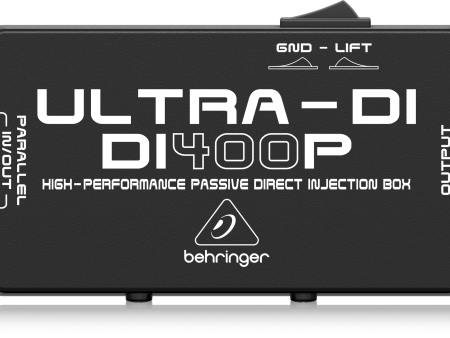 Behringer ULTRA-DI DI400P Passive DI-Box For Cheap