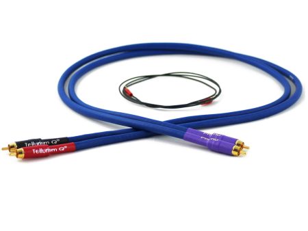 Tellurium Q Blue Tone Arm RCA - RCA Cable Discount