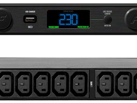 Furman PL PRO DMC E 16A Power Conditioner with Lights, Volt Amp-meter, (220V-240V) Online Hot Sale