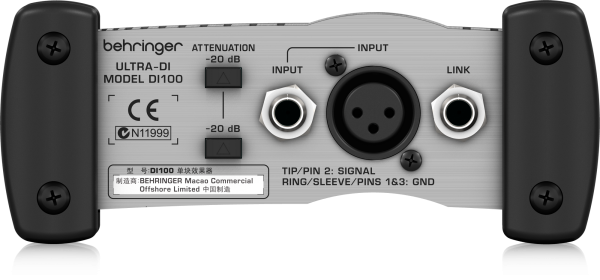 Behringer ULTRA-DI DI100 Battery Phantom Powered DI-Box Online Sale